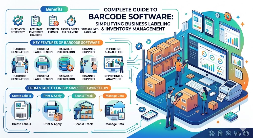 Complete Guide to Barcode Software Simplifying Business Labeling and Inventory Management