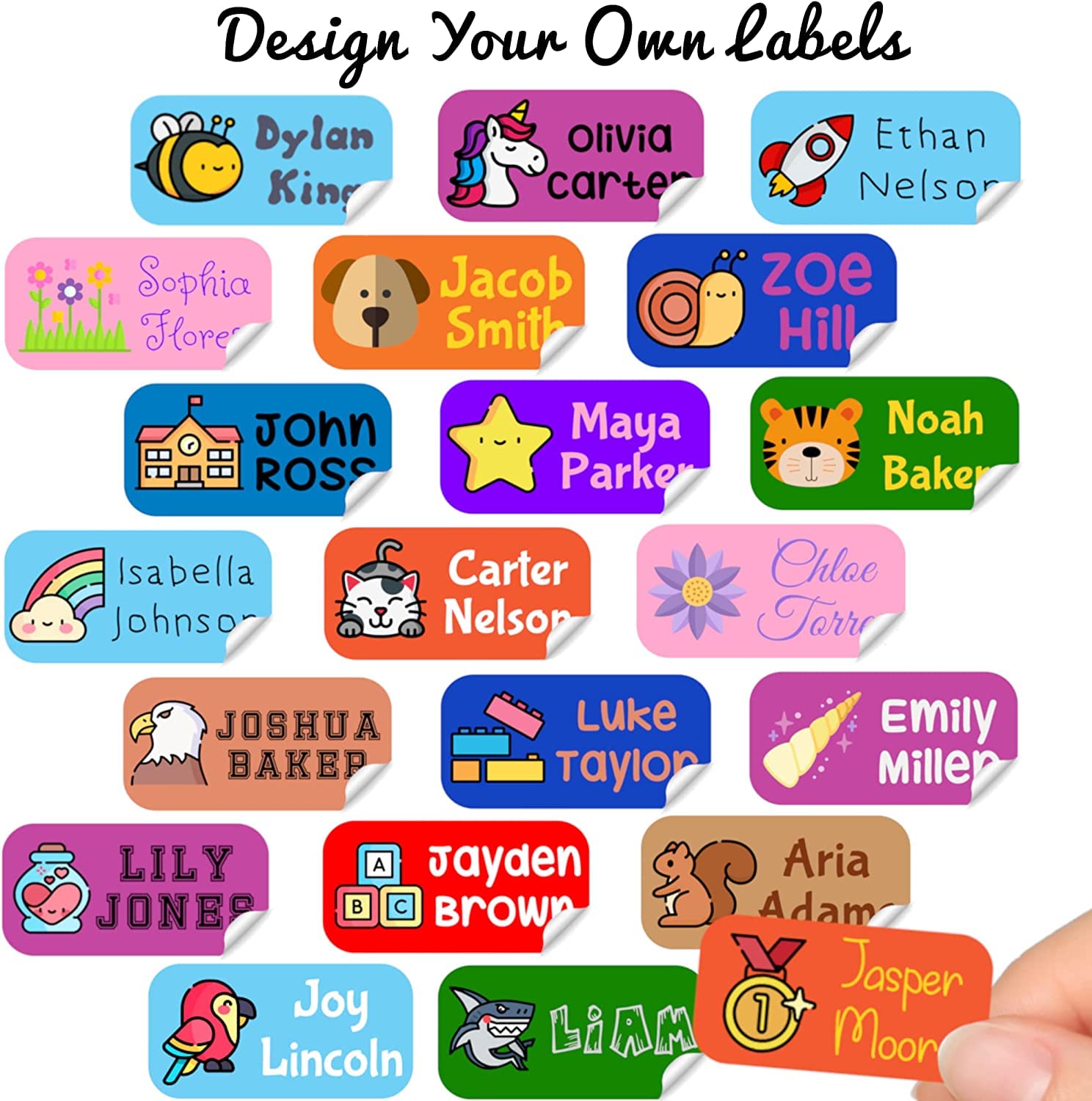 Kids Name Labels Manufacturer