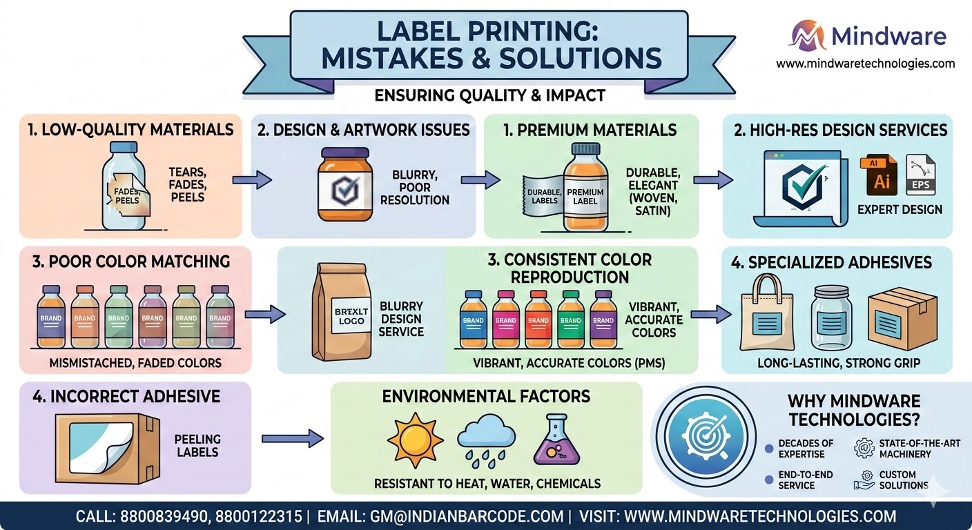 Label Printing Mistakes and Solutions  Mindware