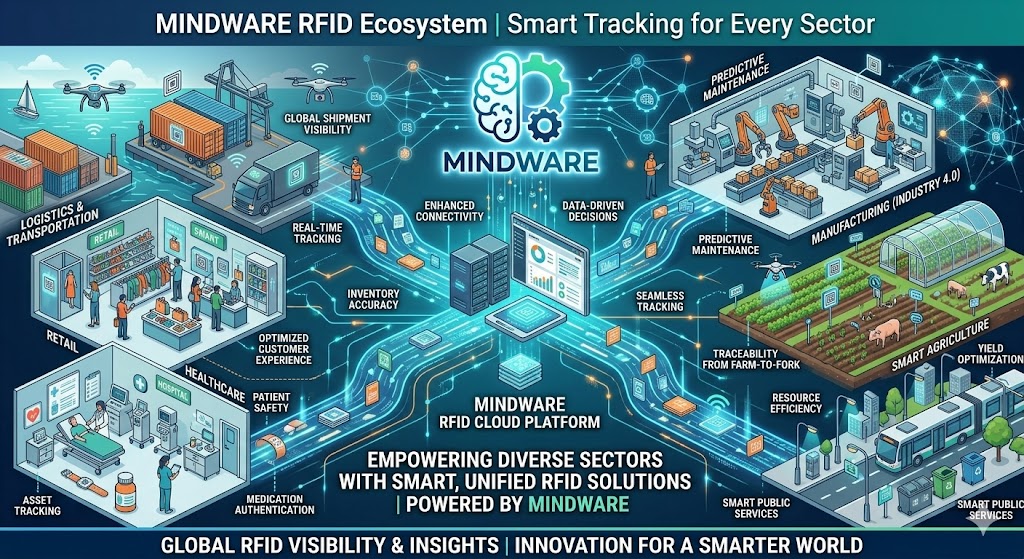 MINDWARE RFID Ecosystem Smart Tracking for Every Sector