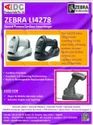 Wireless Barcode Scanner Zebra Li4278